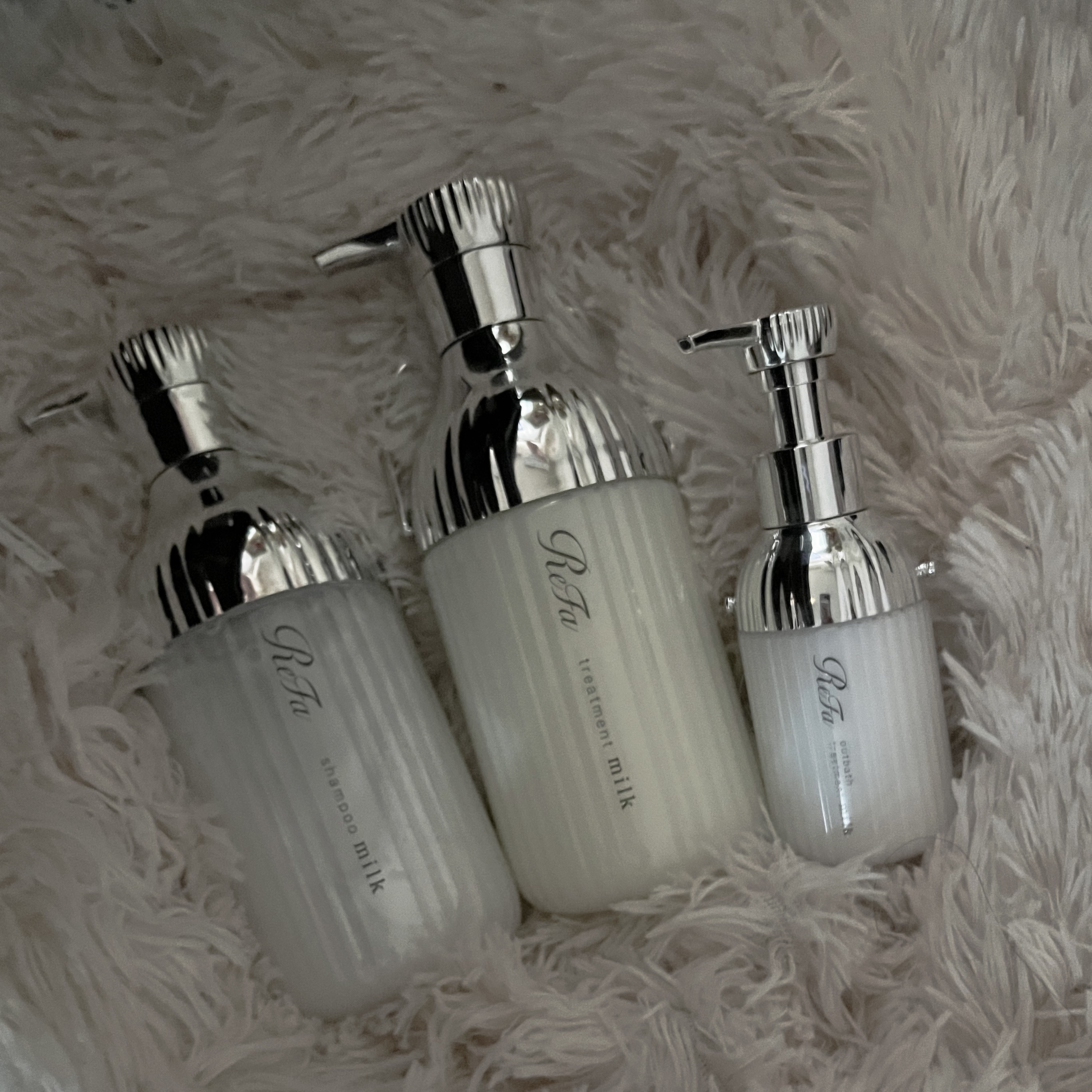 リファミルクプロテインシャンプー/トリートメント/ReFa/シャンプー・コンディショナーを使ったクチコミ（1枚目）