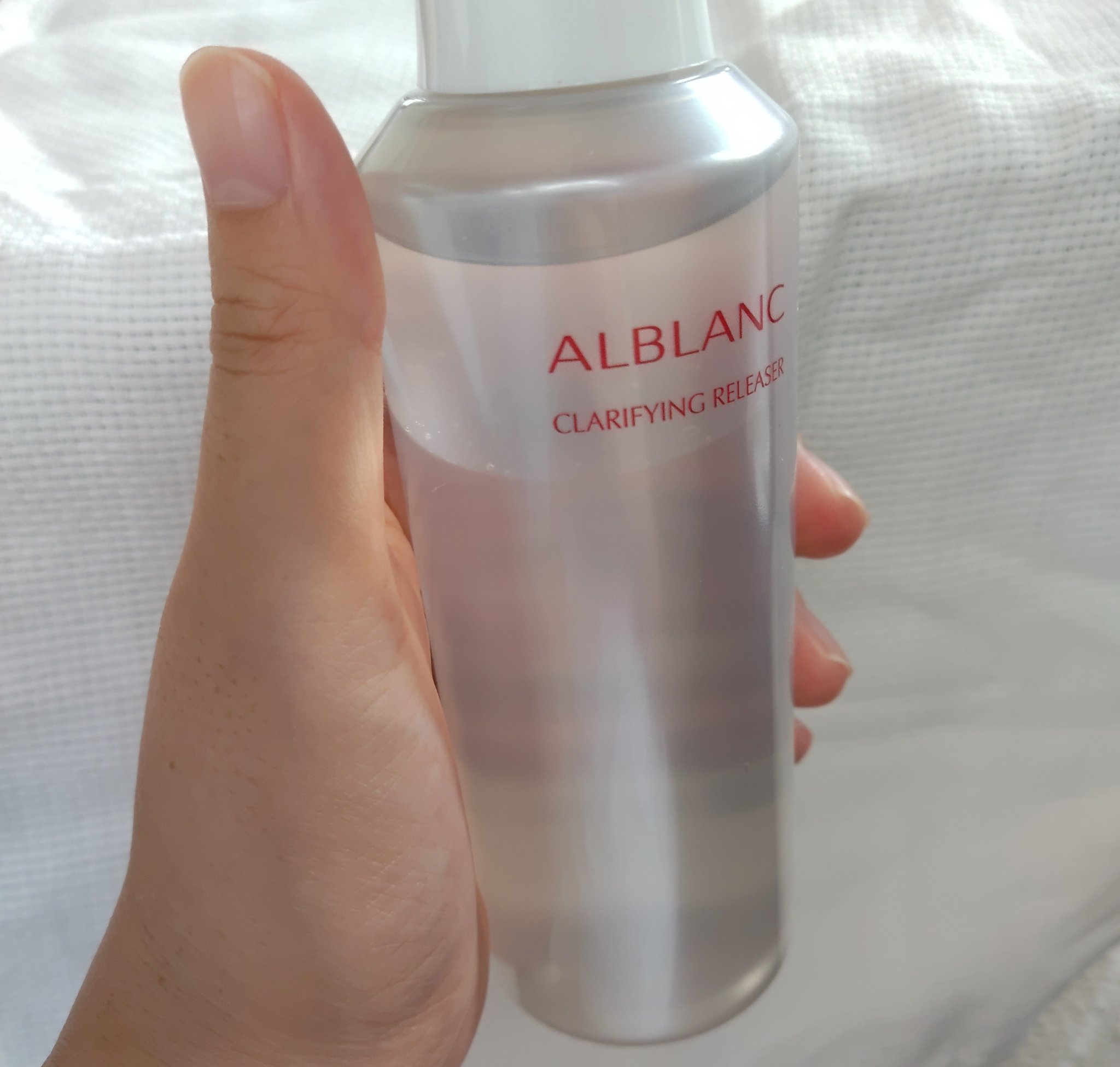 クラリファイイング リリーサー/ALBLANC/クレンジングウォーターを使ったクチコミ（2枚目）