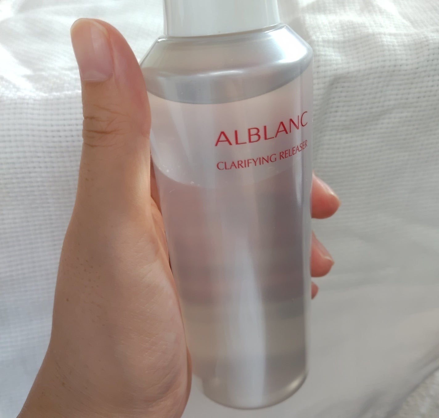 クラリファイイング リリーサー/ALBLANC/クレンジングウォーターを使ったクチコミ(2枚目)