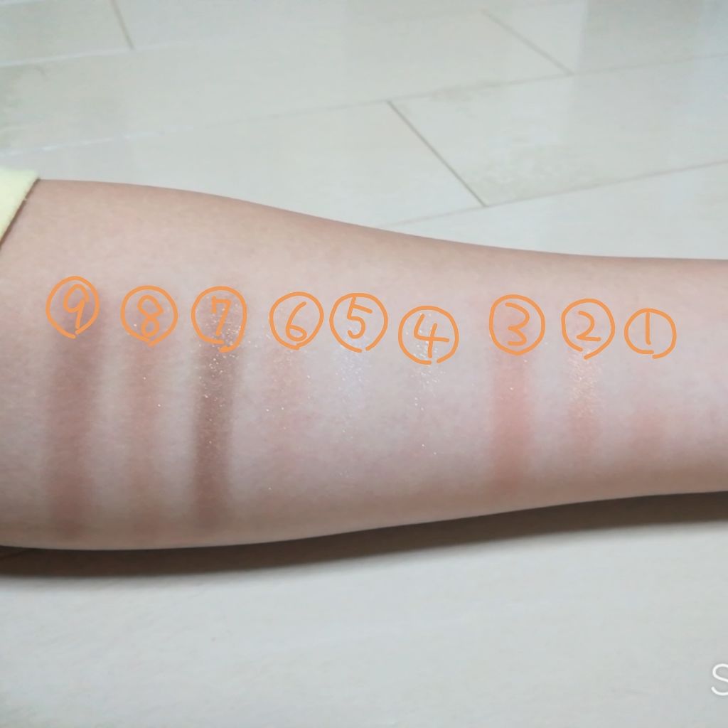 UR GLAM　BLOOMING EYE COLOR PALETTE/U R GLAM/アイシャドウパレットを使ったクチコミ（3枚目）