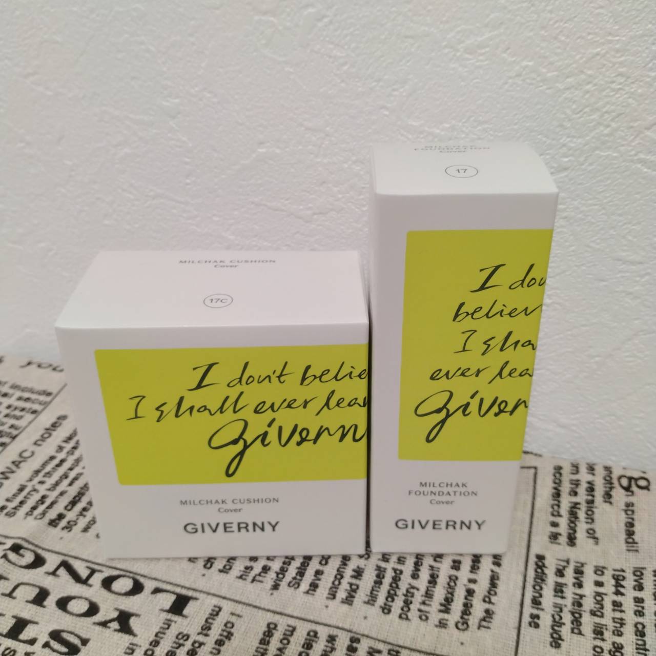 密着カバーファンデーション/GIVERNY/リキッドファンデーションを使ったクチコミ（2枚目）