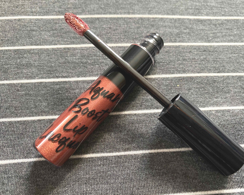 アクアリィ ブースト リップラッカー/リンメル ロンドン/リップグロスを使ったクチコミ（1枚目）