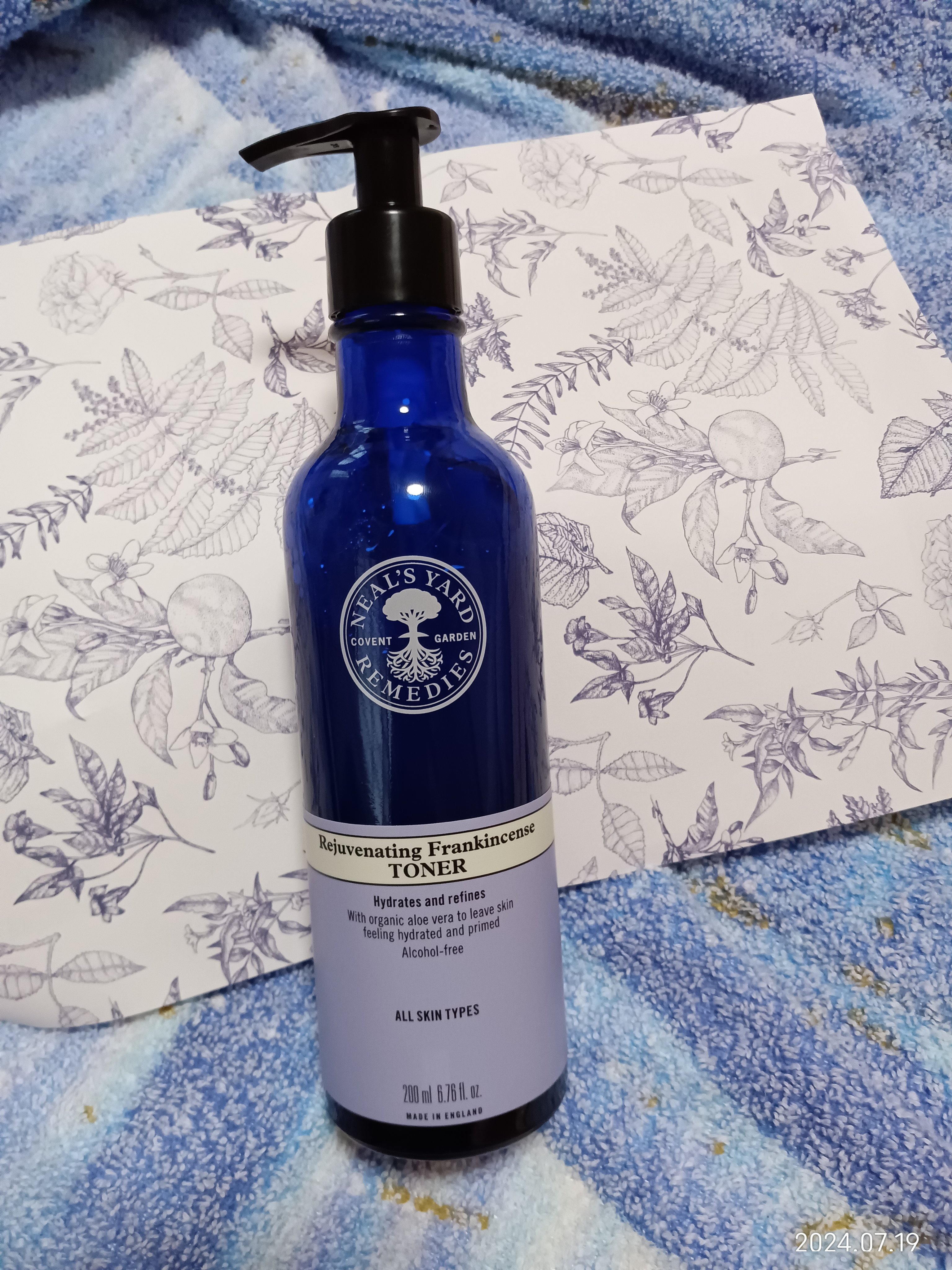 フランキンセンスウォーター/ニールズヤード レメディーズ/化粧水を使ったクチコミ（1枚目）