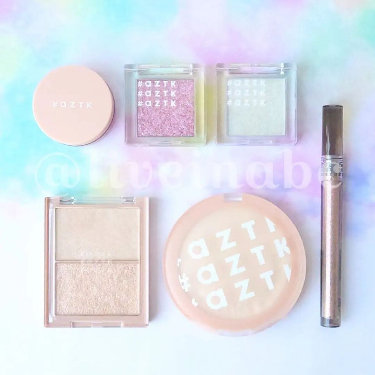 グリッターリキッドアイシャドウ/aZTK/リキッドアイシャドウを使ったクチコミ（1枚目）