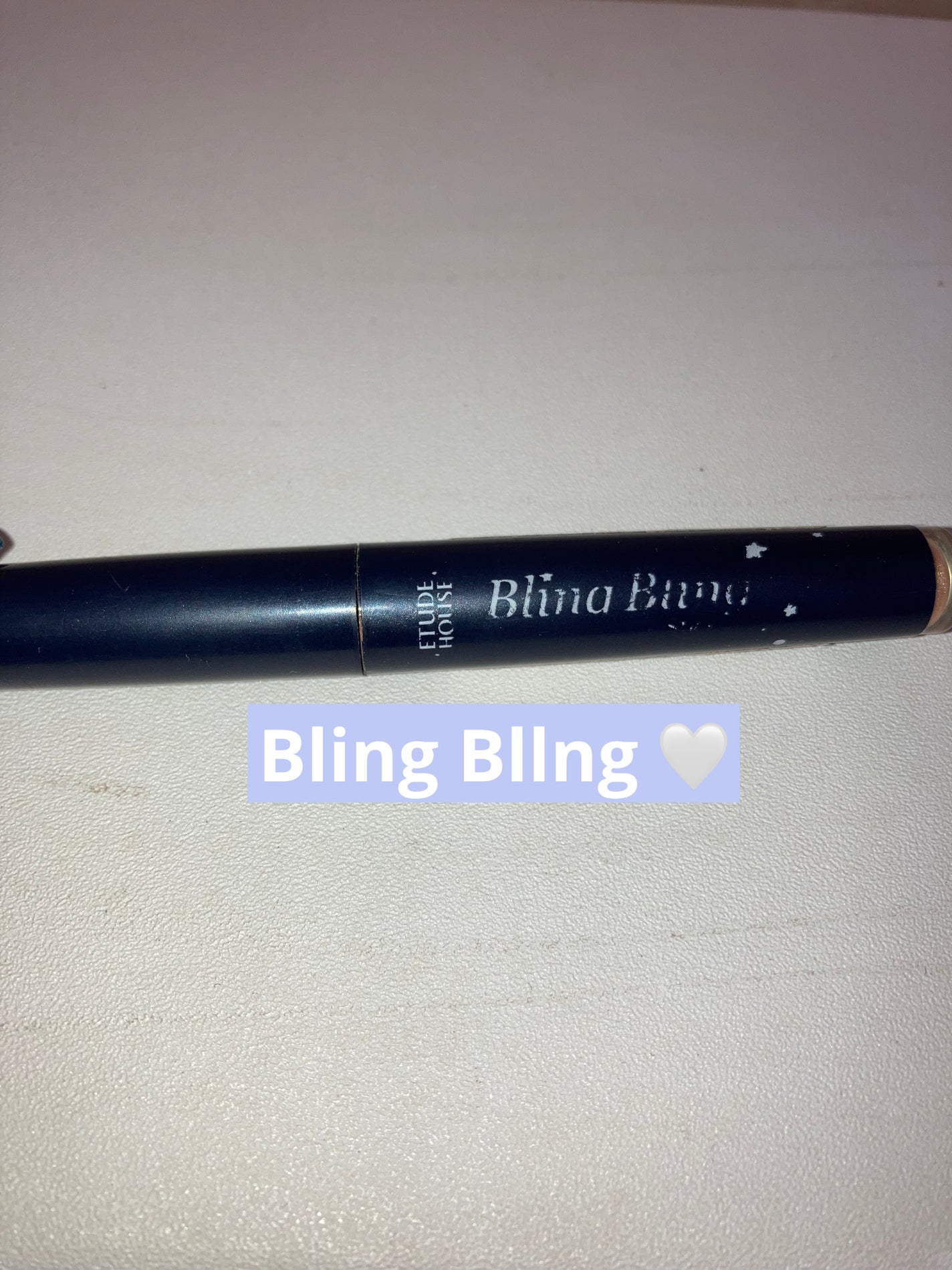 キラキラ アイシャドウ/ETUDE/スティックアイシャドウを使ったクチコミ(1枚目)