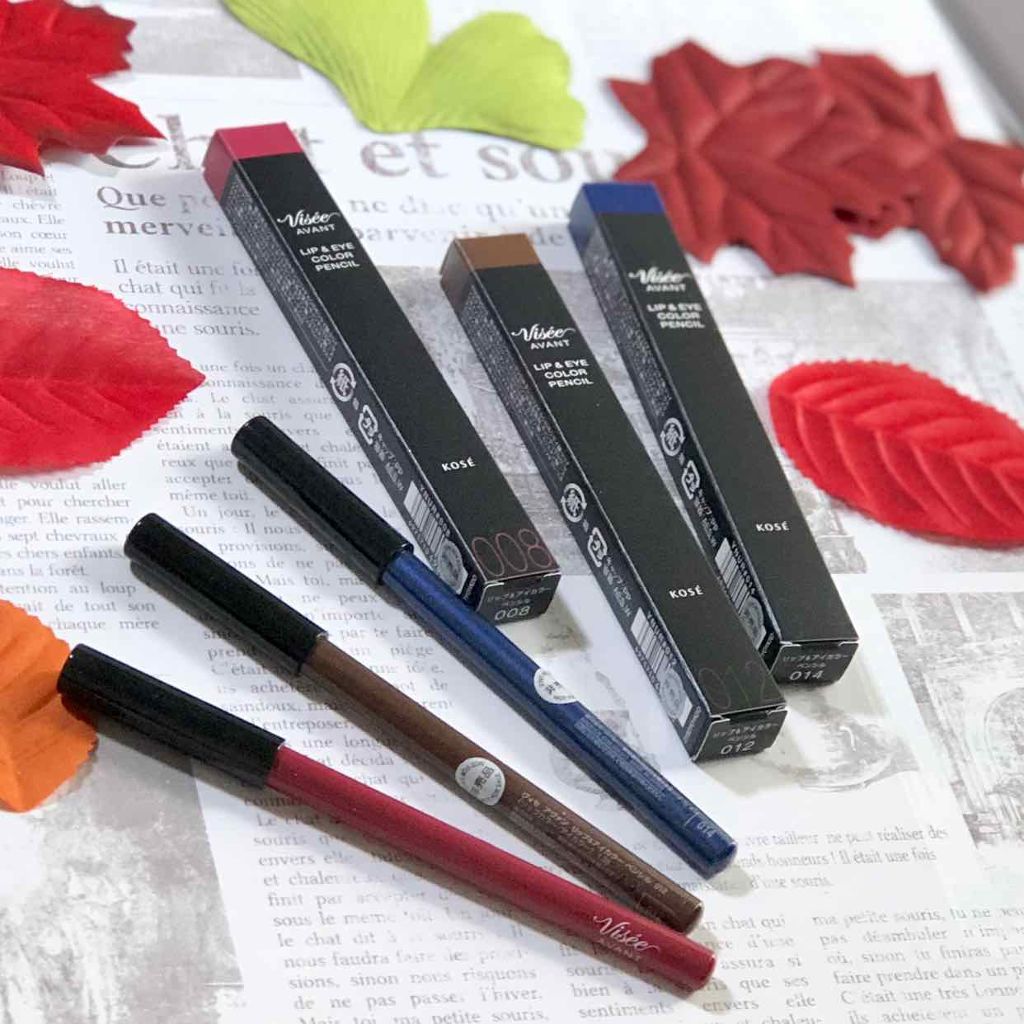 ヴィセ アヴァン リップ&アイカラー ペンシル/Visée/ペンシルアイライナーを使ったクチコミ（1枚目）