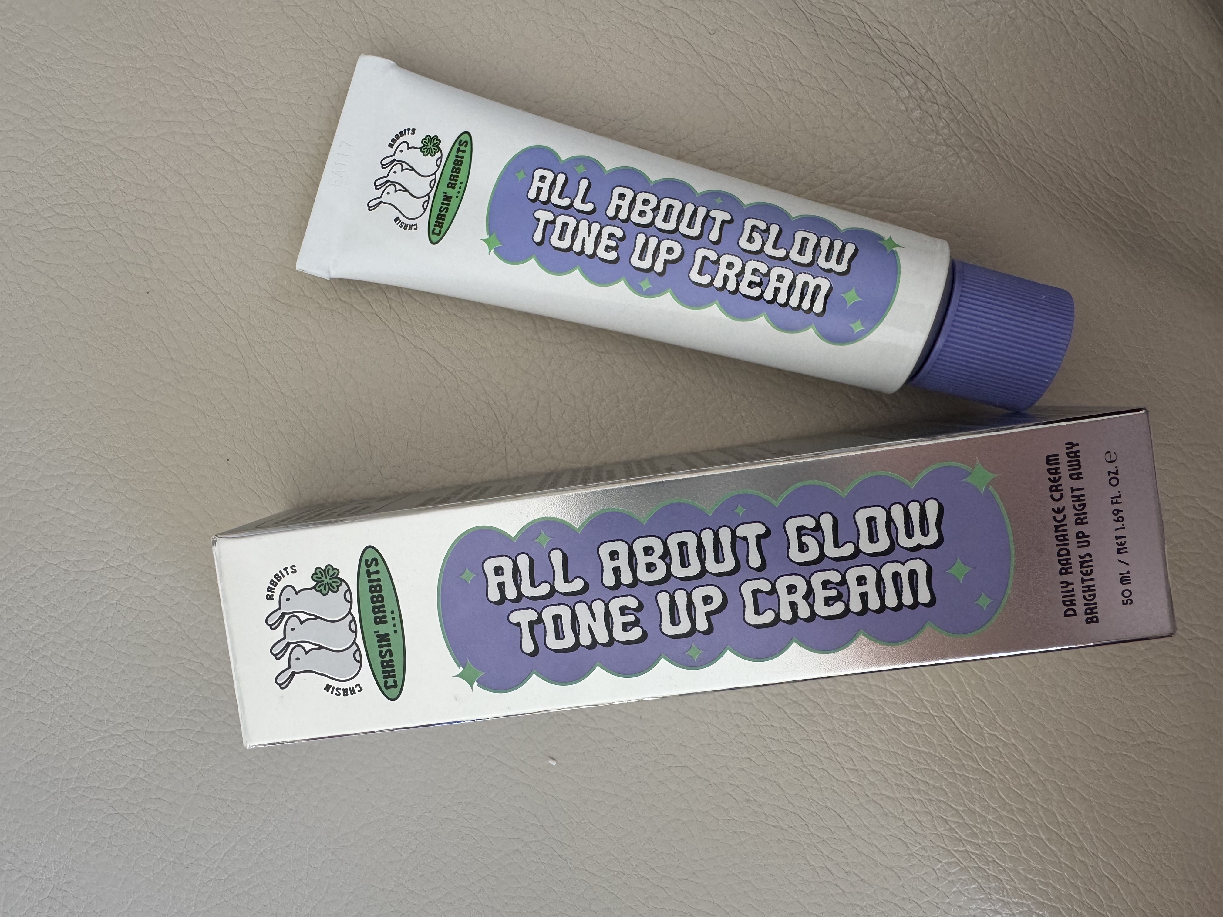 オールアバウトグロウトーンアップクリーム/CHASIN'RABBITS/化粧下地を使ったクチコミ（1枚目）