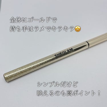 みんく on LIPS 「描きやすくて落ちにくい💪SHEINコスメの当たり商品✏️✼••..」（3枚目）