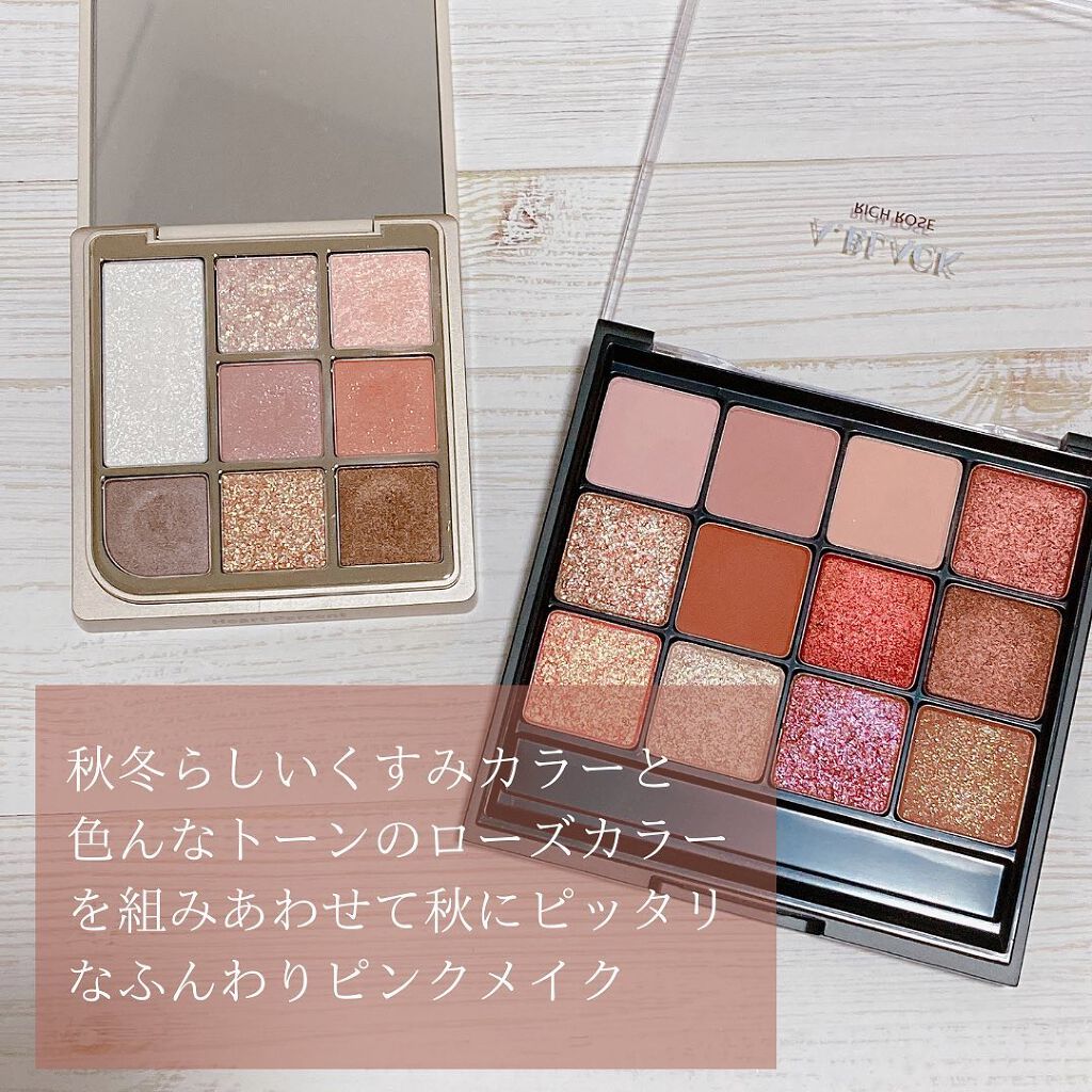 ドットオンムードアイパレット/Heart Percent/アイシャドウパレットを使ったクチコミ（3枚目）