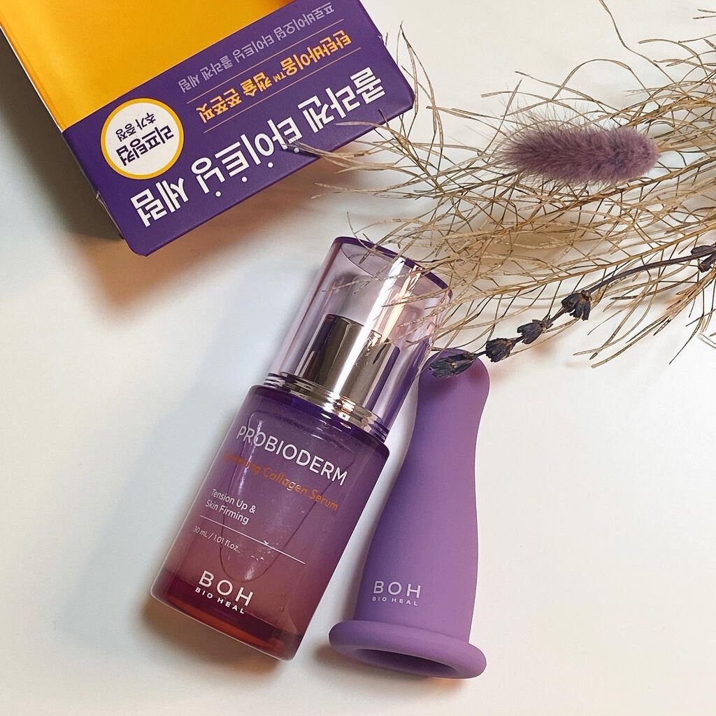 ako✴︎フォロバ💜 on LIPS 「✴︎BIOHEALBOHのプロバイオダームタイトニングコラーゲ..」(1枚目)