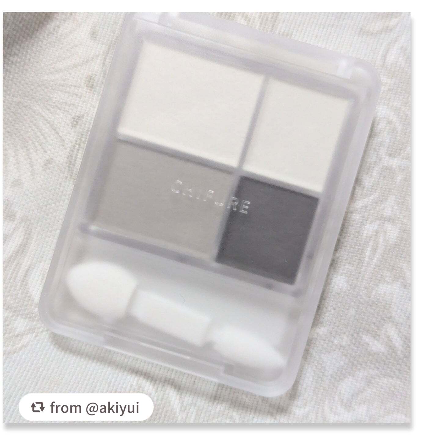 グラデーション アイシャドウ/ちふれ/アイシャドウパレットを使ったクチコミ(3枚目)