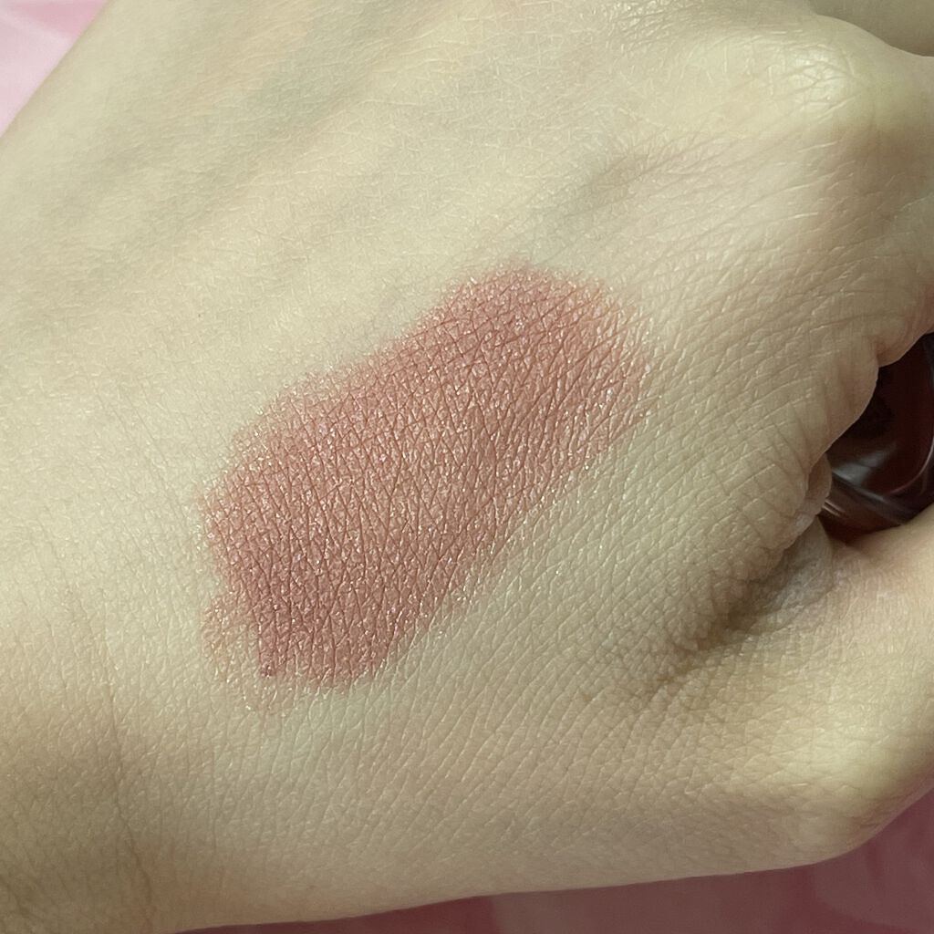ミネラルピグメント ドライローズ/ONLY MINERALS/単色アイシャドウを使ったクチコミ（2枚目）