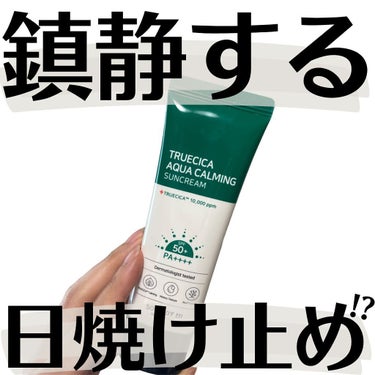 ＼鎮静する日焼け止め?!／

今回ご紹介するのはSOME BY MIのTRUECICA アクアカーミング日焼け止め💁🏻‍♀️🌿

私が日焼け止めに求めるのは、何より、白浮きしないことと伸びが良くてベタつ