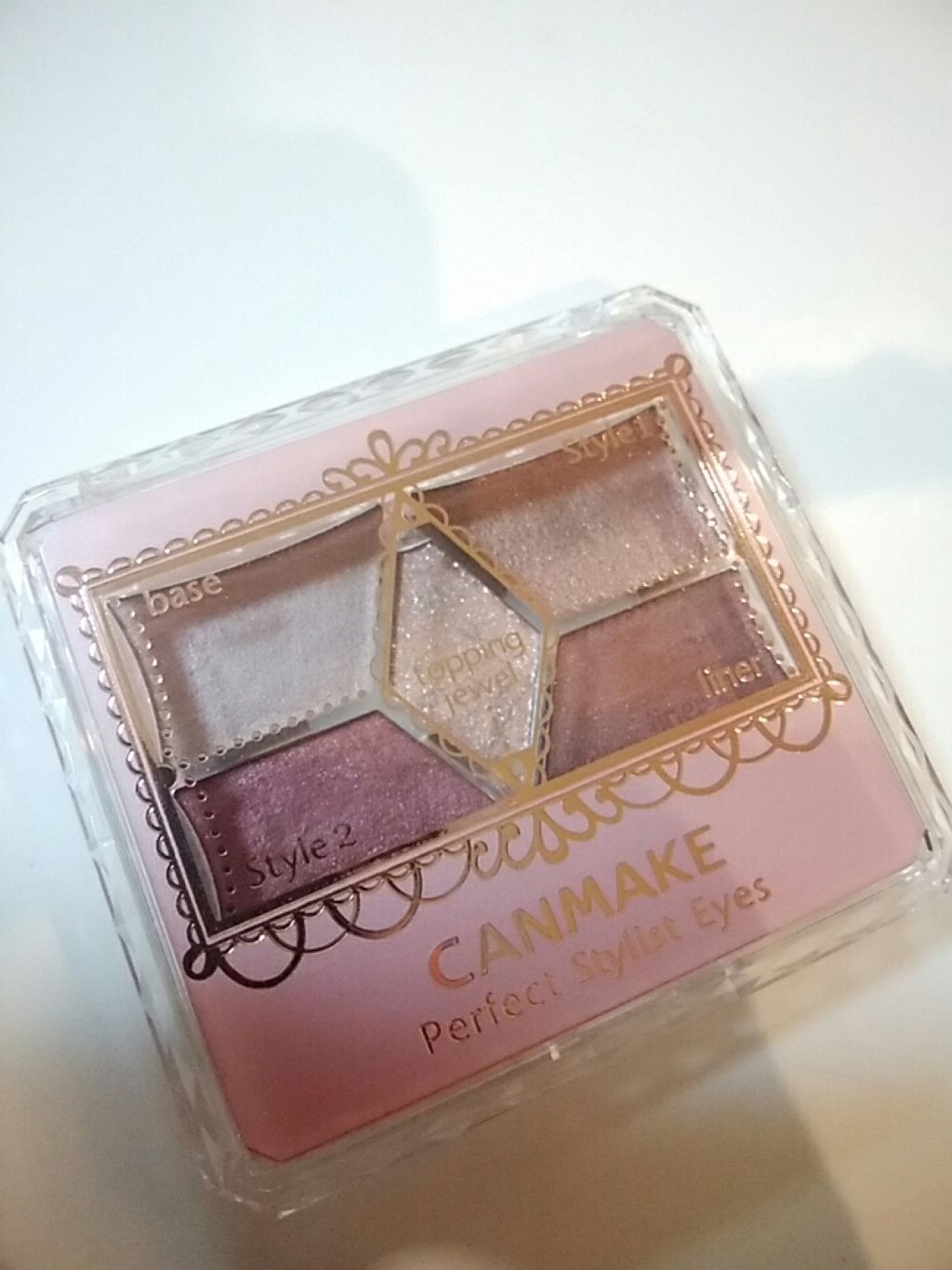 【旧品】パーフェクトスタイリストアイズ/キャンメイク/アイシャドウパレットを使ったクチコミ（1枚目）