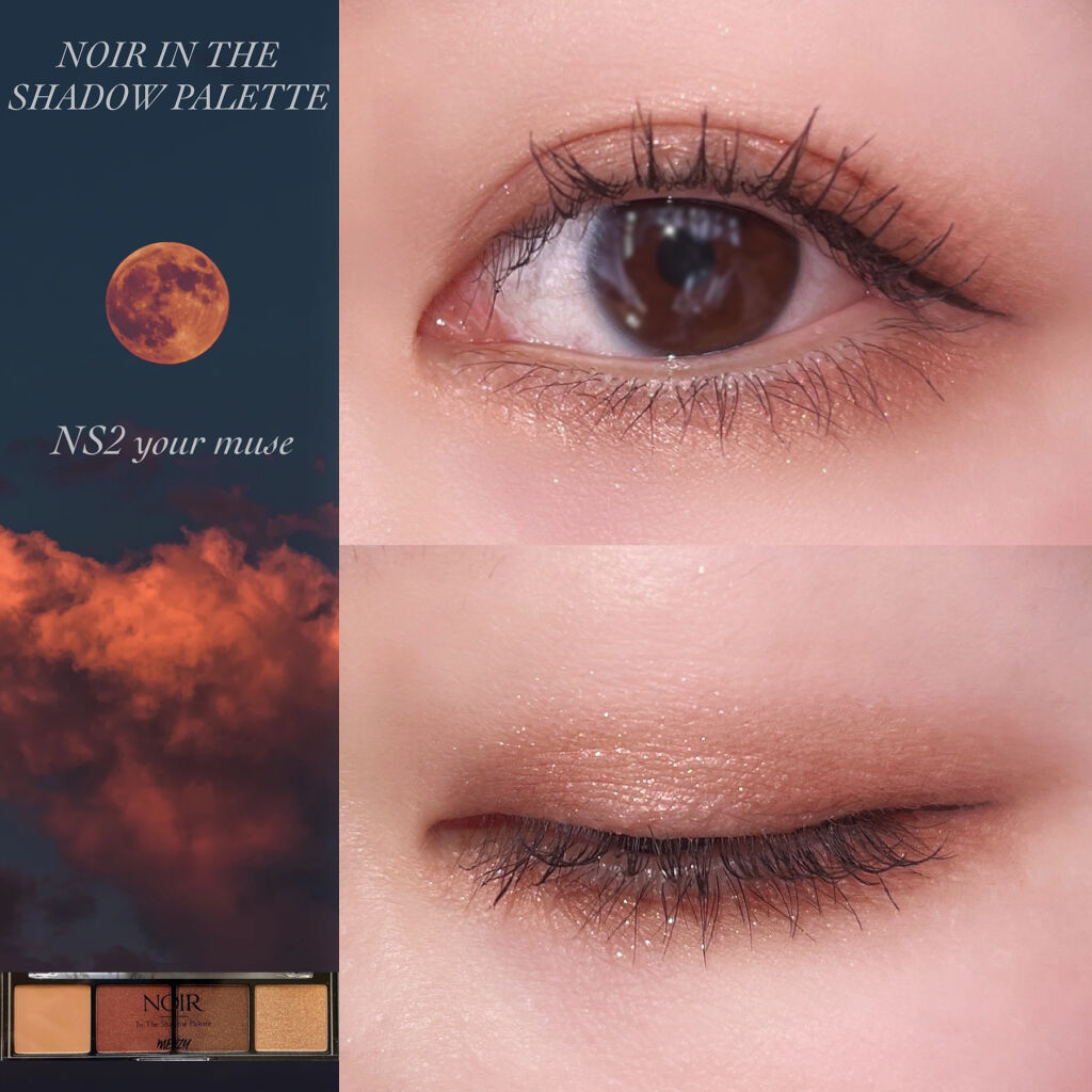 ノワール イン ザ シャドウパレット/MERZY/アイシャドウパレットを使ったクチコミ（1枚目）