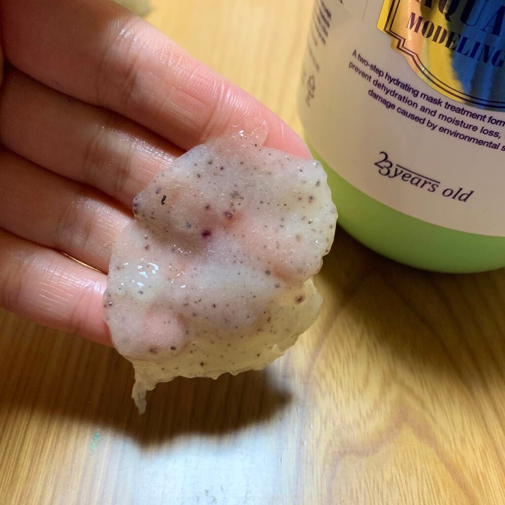 アクアバムモデリングマスク/23years old/洗い流すパック・マスクを使ったクチコミ(2枚目)