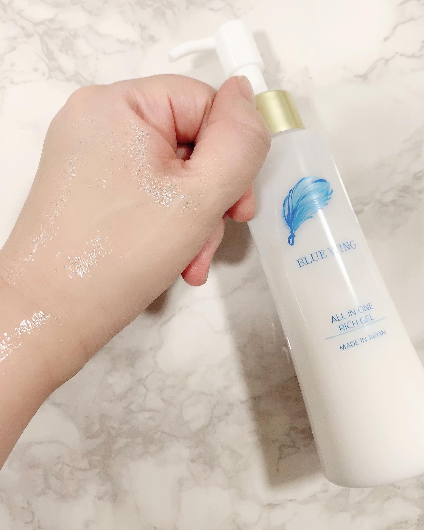 PGオールインワンゲル/BLUE WING/オールインワン化粧品を使ったクチコミ(4枚目)
