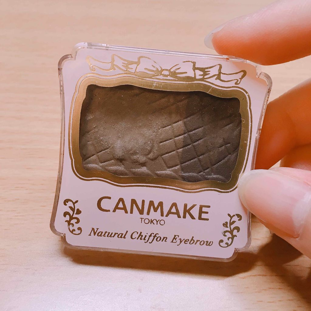 ナチュラルシフォンアイブロウ/キャンメイク/パウダーアイブロウを使ったクチコミ（1枚目）