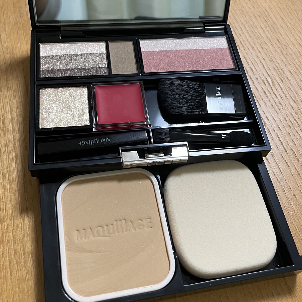 ドラマティックパウダリー EX/マキアージュ/パウダーファンデーションを使ったクチコミ（1枚目）