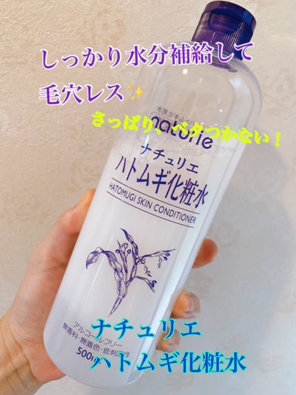 ハトムギ化粧水(ナチュリエ スキンコンディショナー R )/ナチュリエ/化粧水を使ったクチコミ(1枚目)