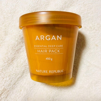 アルガンエッセンシャル ディープケアヘアパック/ネイチャーリパブリック/ヘアマスク・ヘアパックを使ったクチコミ(3枚目)
