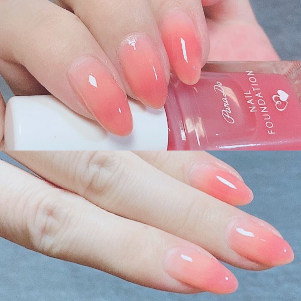 ネイルファンデーション/パラドゥ/マニキュアを使ったクチコミ(2枚目)