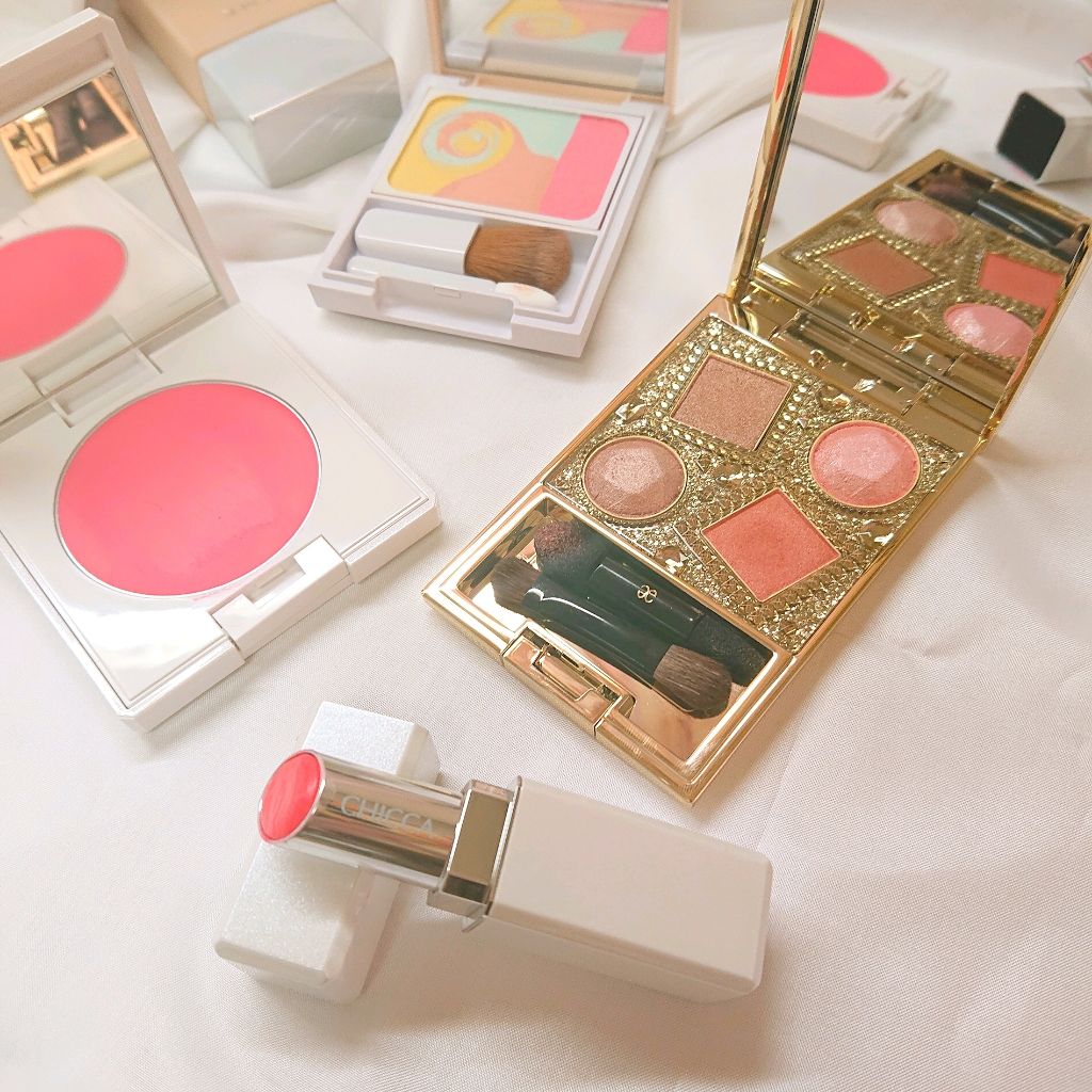 フローレスグロウ フラッシュブラッシュ/CHICCA/ジェル・クリームチークを使ったクチコミ（1枚目）