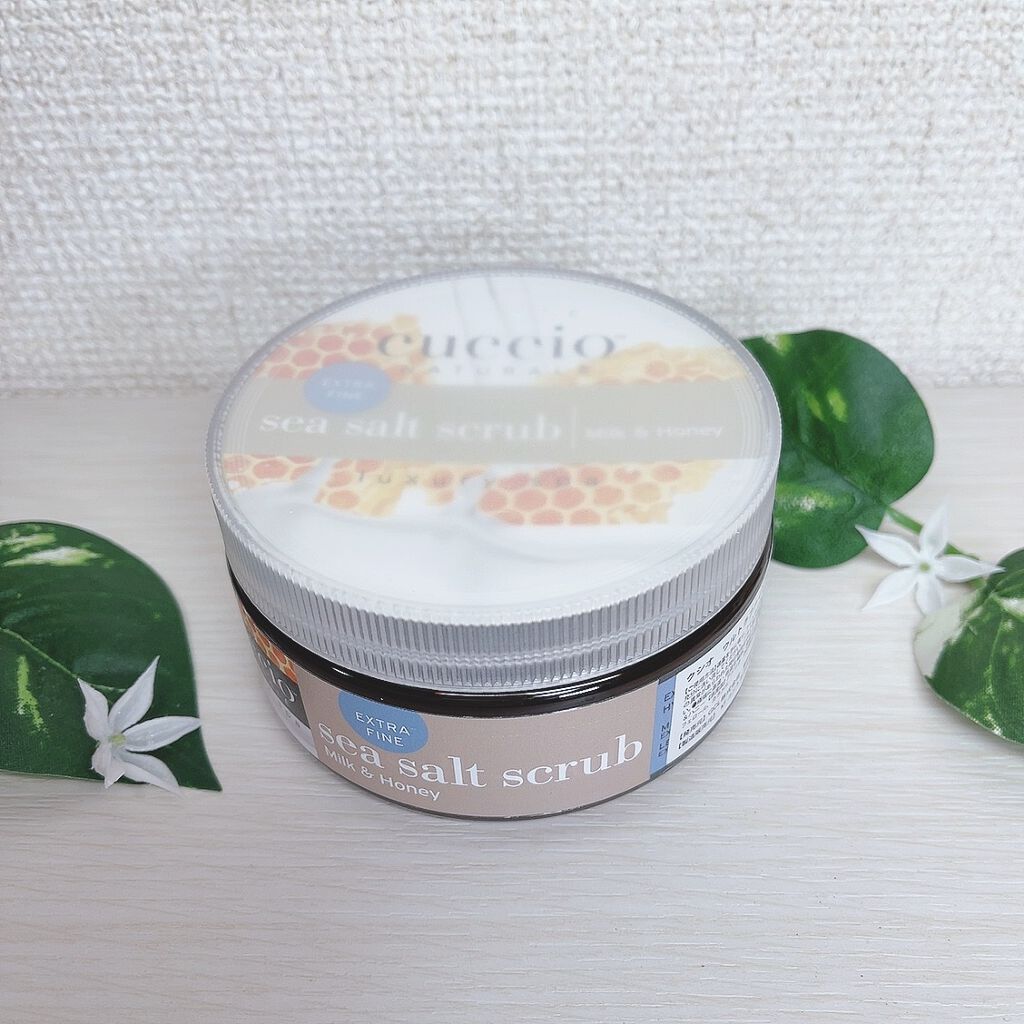 クシオ ウルトラファインシーソルト ミルク＆ハニー/CUCCIO NATURALE/ボディスクラブを使ったクチコミ（3枚目）