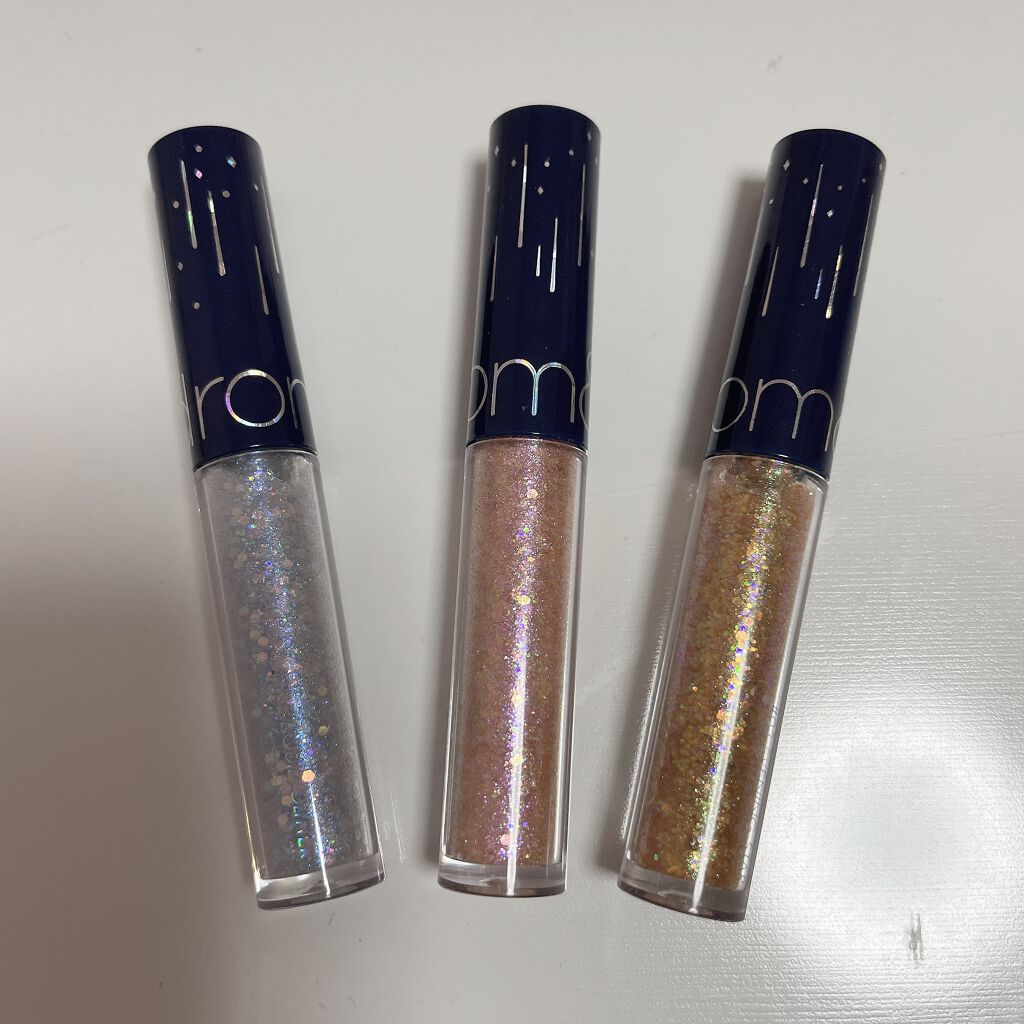 リキッド グリッター シャドウ/rom&nd/グリッターを使ったクチコミ（1枚目）