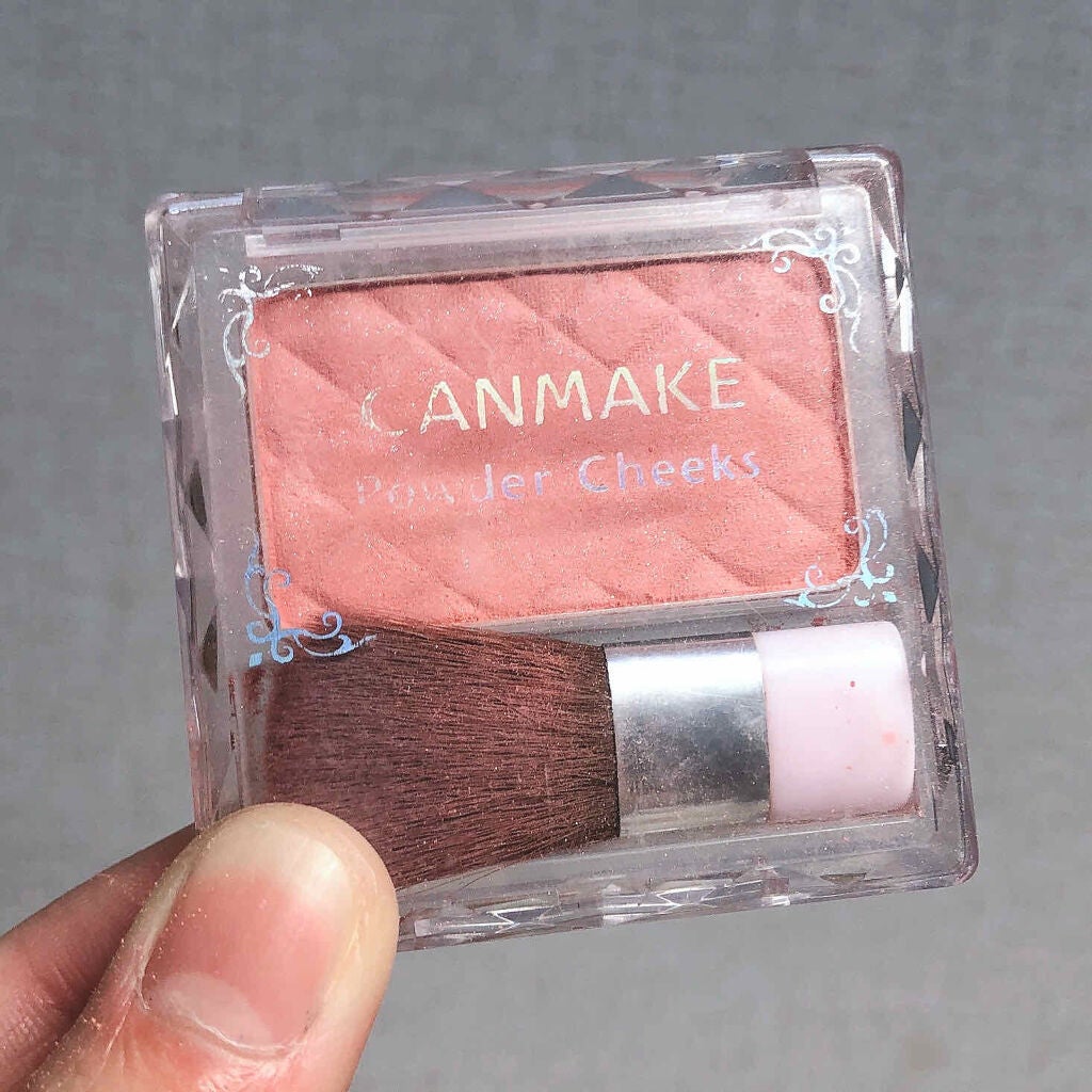 【旧品】パウダーチークス/キャンメイク/パウダーチークを使ったクチコミ(2枚目)