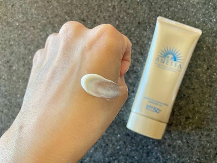 パーフェクトUV スキンケアジェル N/アネッサ/日焼け止め・UVケアを使ったクチコミ(2枚目)
