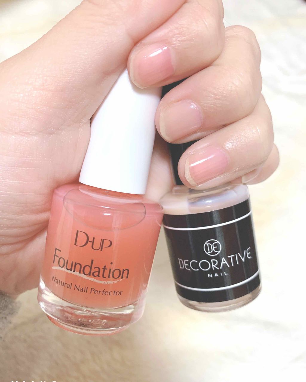 ディーアップファンデーション/D-UP/ネイルベースコートを使ったクチコミ（1枚目）
