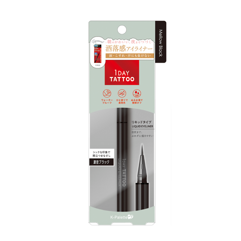 1DAY TATTOO リキッドアイライナー 01 メロウブラック