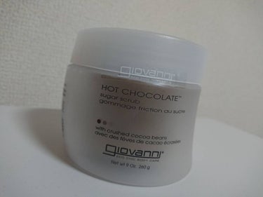 ジョヴァンニ シュガー ボディスクラブ ホットチョコレート/giovanni/ボディスクラブを使ったクチコミ（1枚目）