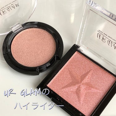 UR GLAM　BRIGHTNING POWDER/U R GLAM/ハイライトを使ったクチコミ（1枚目）