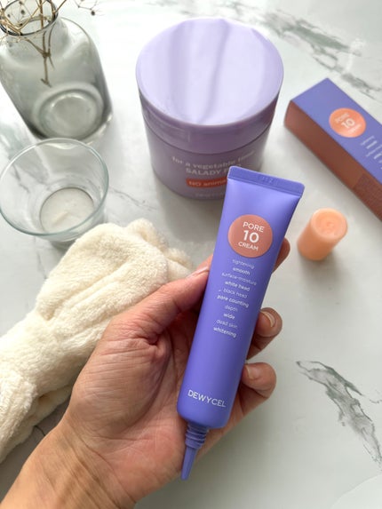 ポアーテンクリーム/DEWYCEL/化粧下地を使ったクチコミ(4枚目)