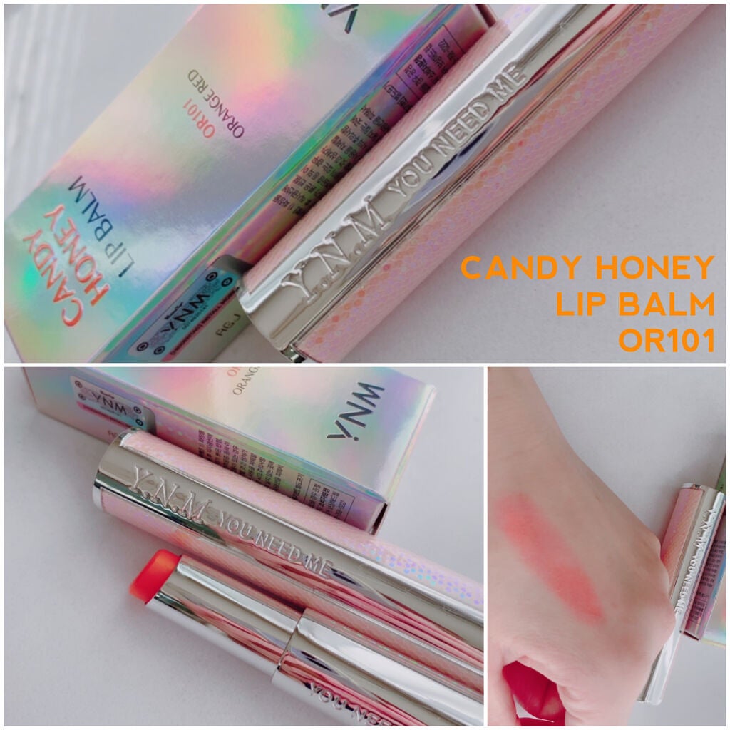 YNM レインボーハニーリップバーム/YNM/リップバームを使ったクチコミ(2枚目)