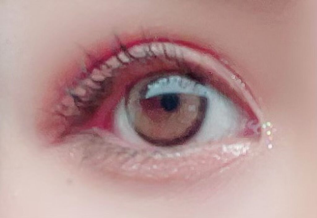 CANNA ROZE 1year カンナロゼ ベージュ/URIA i-DOL/カラーコンタクトレンズを使ったクチコミ（2枚目）