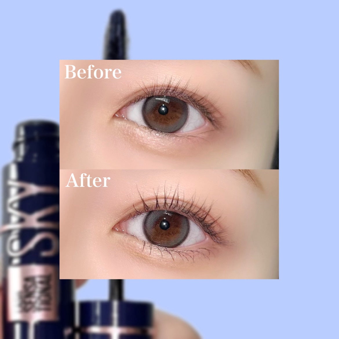 スカイハイ コスミックブラスト/MAYBELLINE NEW YORK/マスカラを使ったクチコミ(5枚目)