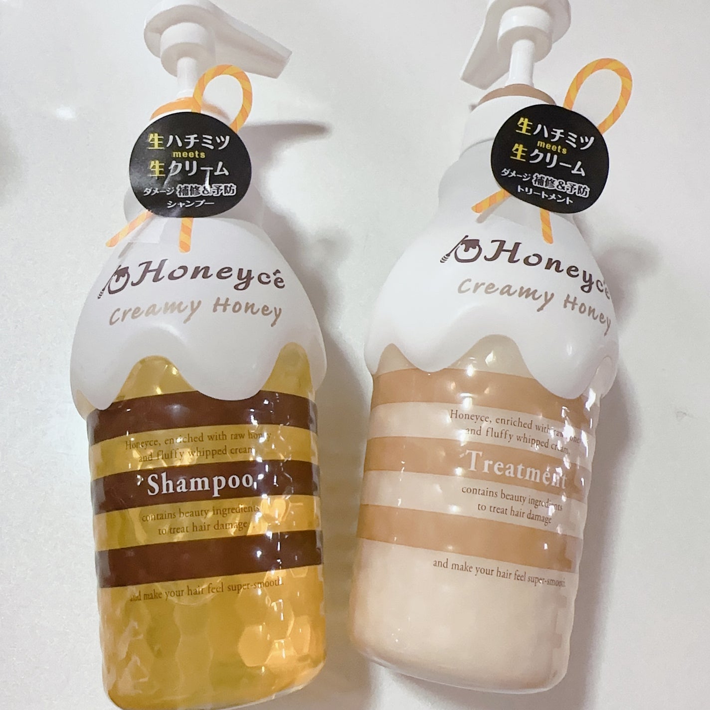 クリーミーハニー シャンプー/トリートメント/ハニーチェ/市販シャンプーを使ったクチコミ(3枚目)