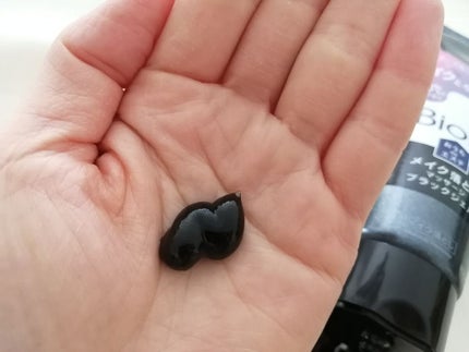 ビオレ おうちdeエステ メイク落とし マッサージブラックジェル/ビオレ/クレンジングジェルを使ったクチコミ(3枚目)