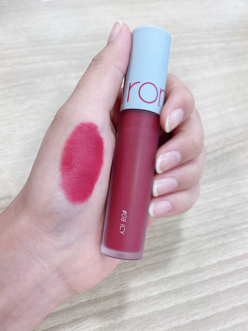 ゼロベルベットティント/rom&nd/リップティントを使ったクチコミ（2枚目）