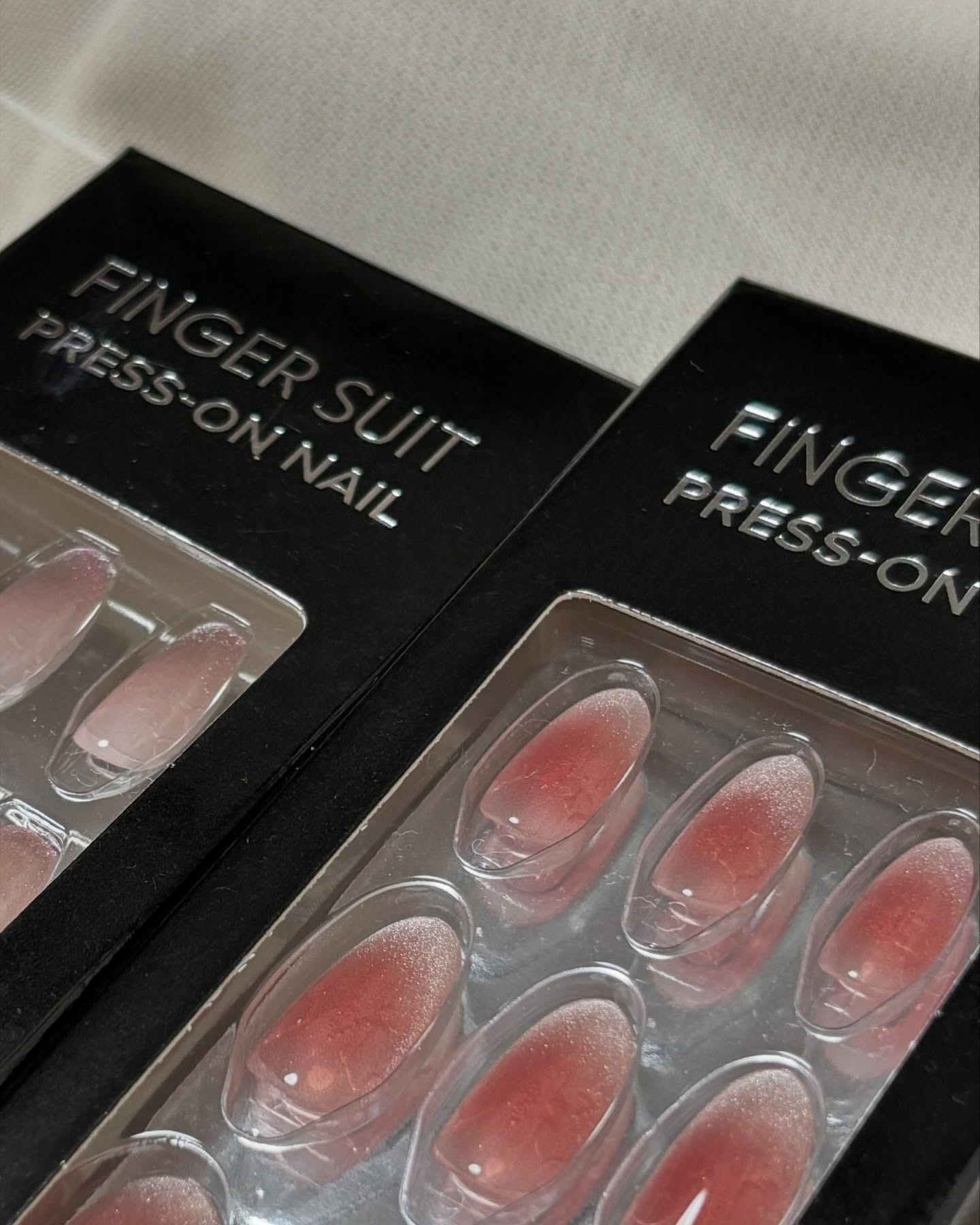 ネイルチップ(シールタイプ) Champagne Blush/FINGER SUIT/ネイルチップ・パーツを使ったクチコミ（1枚目）