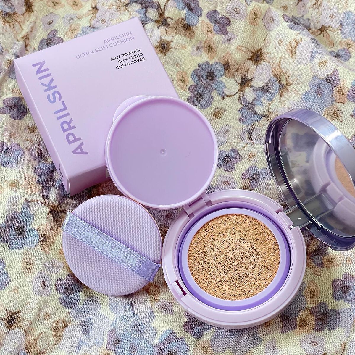 ウルトラスリムクッション+レフィルセット/APRILSKIN/クッションファンデーションを使ったクチコミ(5枚目)