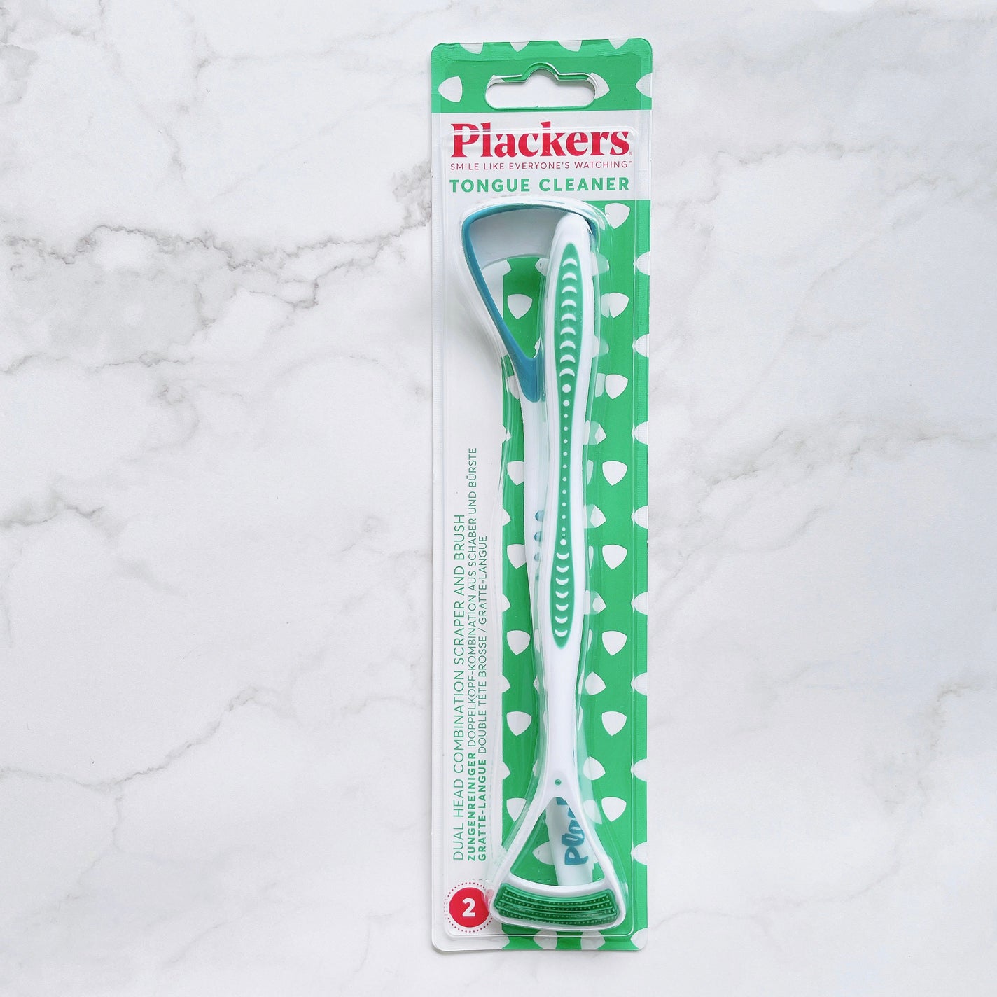 マイクロ舌クリーナー/Plackers®/その他オーラルケアを使ったクチコミ(2枚目)