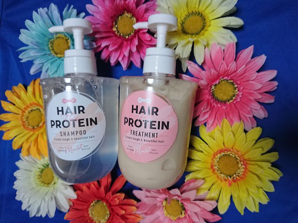 モイストシャンプー／ヘアトリートメント/ヘアザプロテイン/市販シャンプーを使ったクチコミ（3枚目）