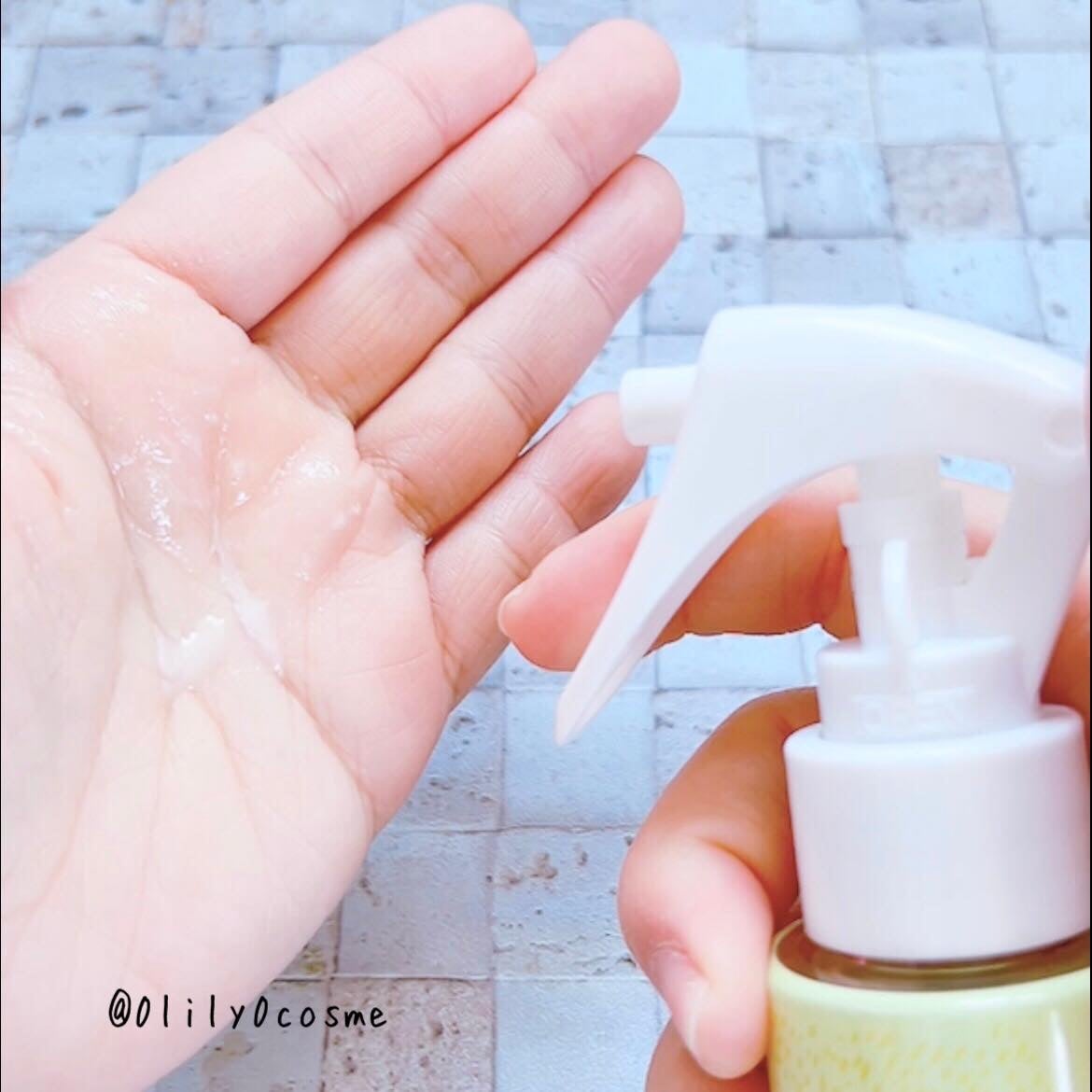 ヘアーローションジンジャーライチ/nananamoe/ヘアカラーを使ったクチコミ(4枚目)