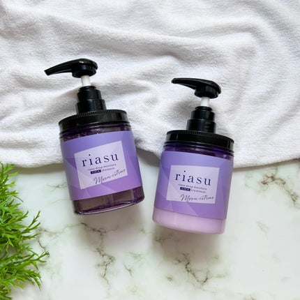 リアス ディープ モイスチャー シカ シャンプー/トリートメント/riasu/市販シャンプーを使ったクチコミ(1枚目)