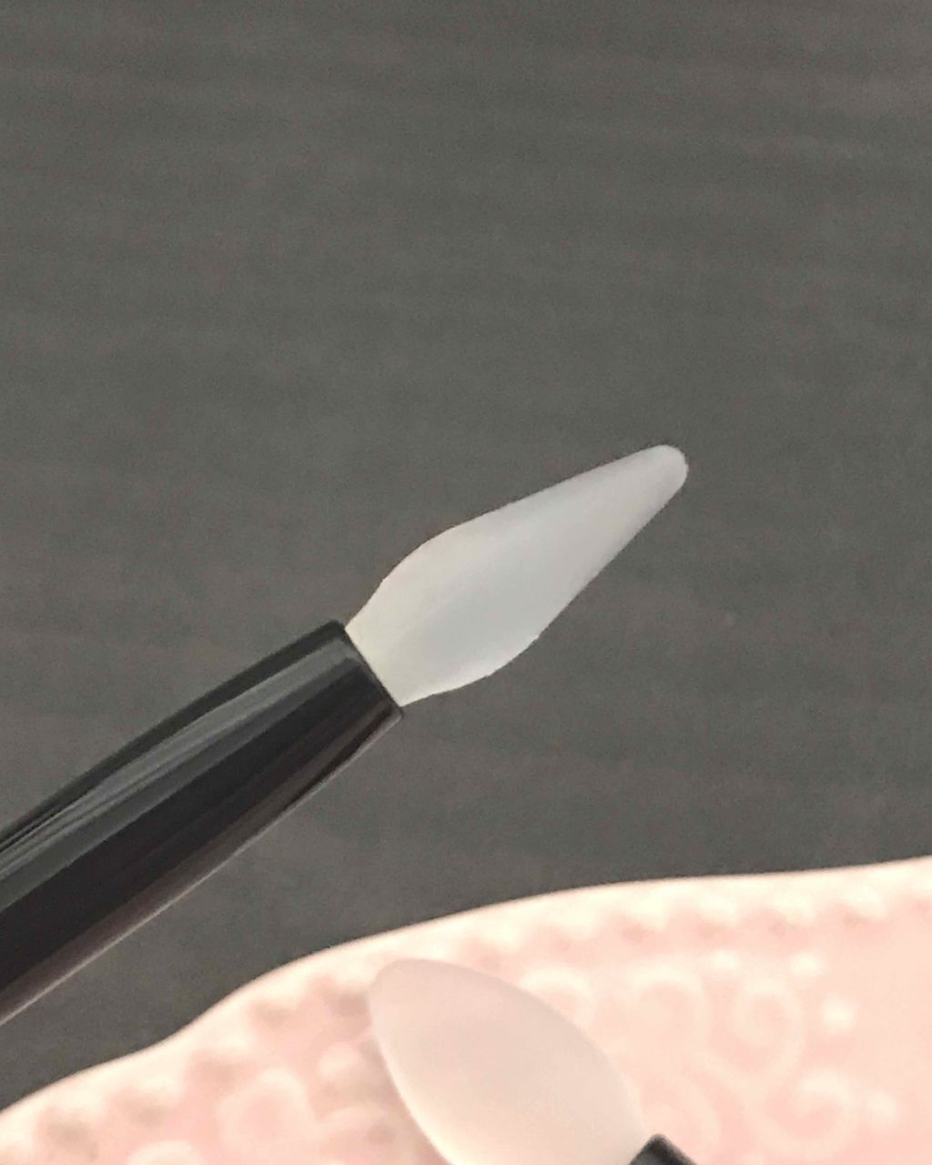 cosmeup アイシャドーチップジェル・クリーム用/貝印/メイクブラシを使ったクチコミ（2枚目）