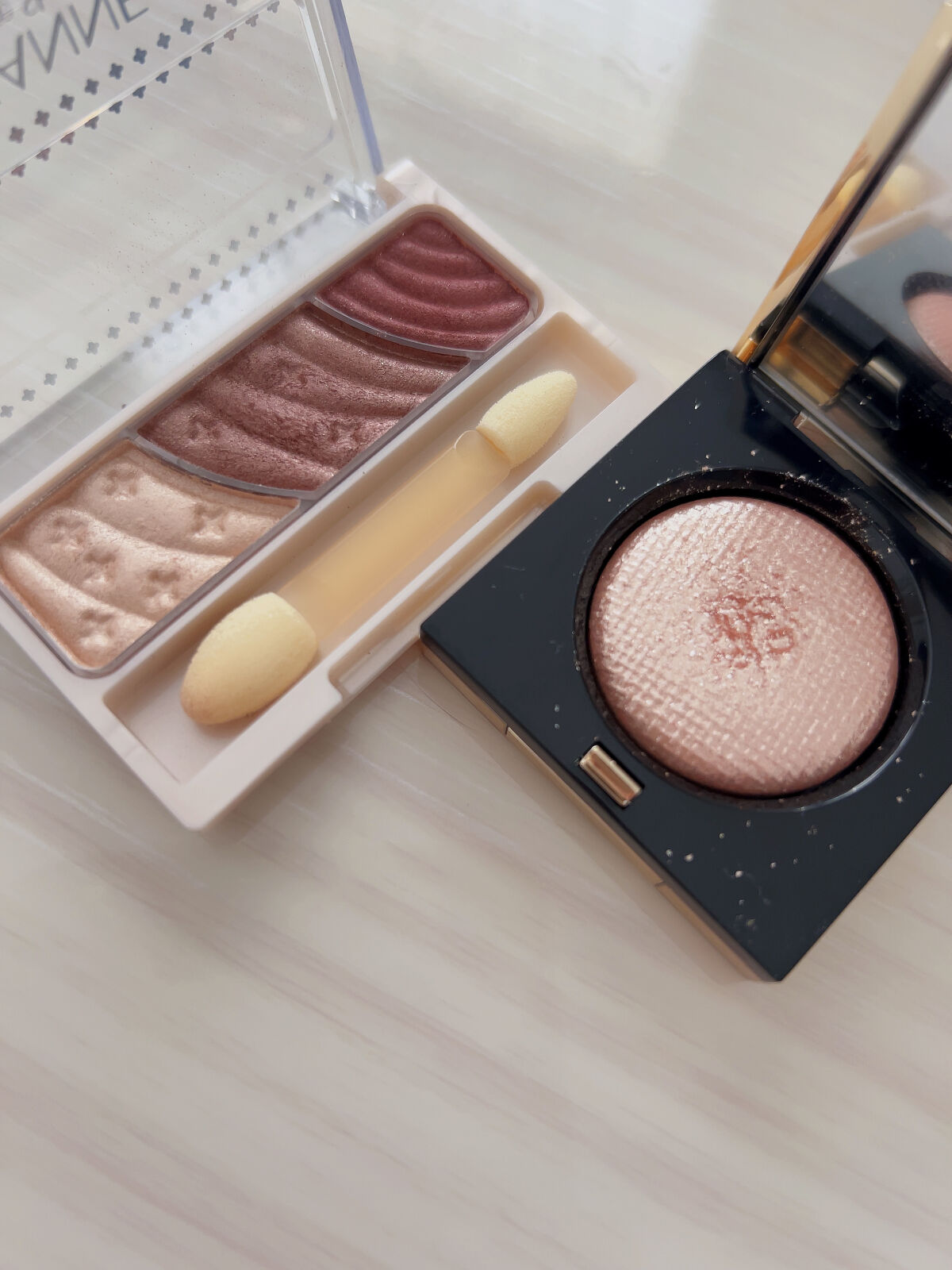 トーンアップアイシャドウ/CEZANNE/アイシャドウパレットを使ったクチコミ（3枚目）